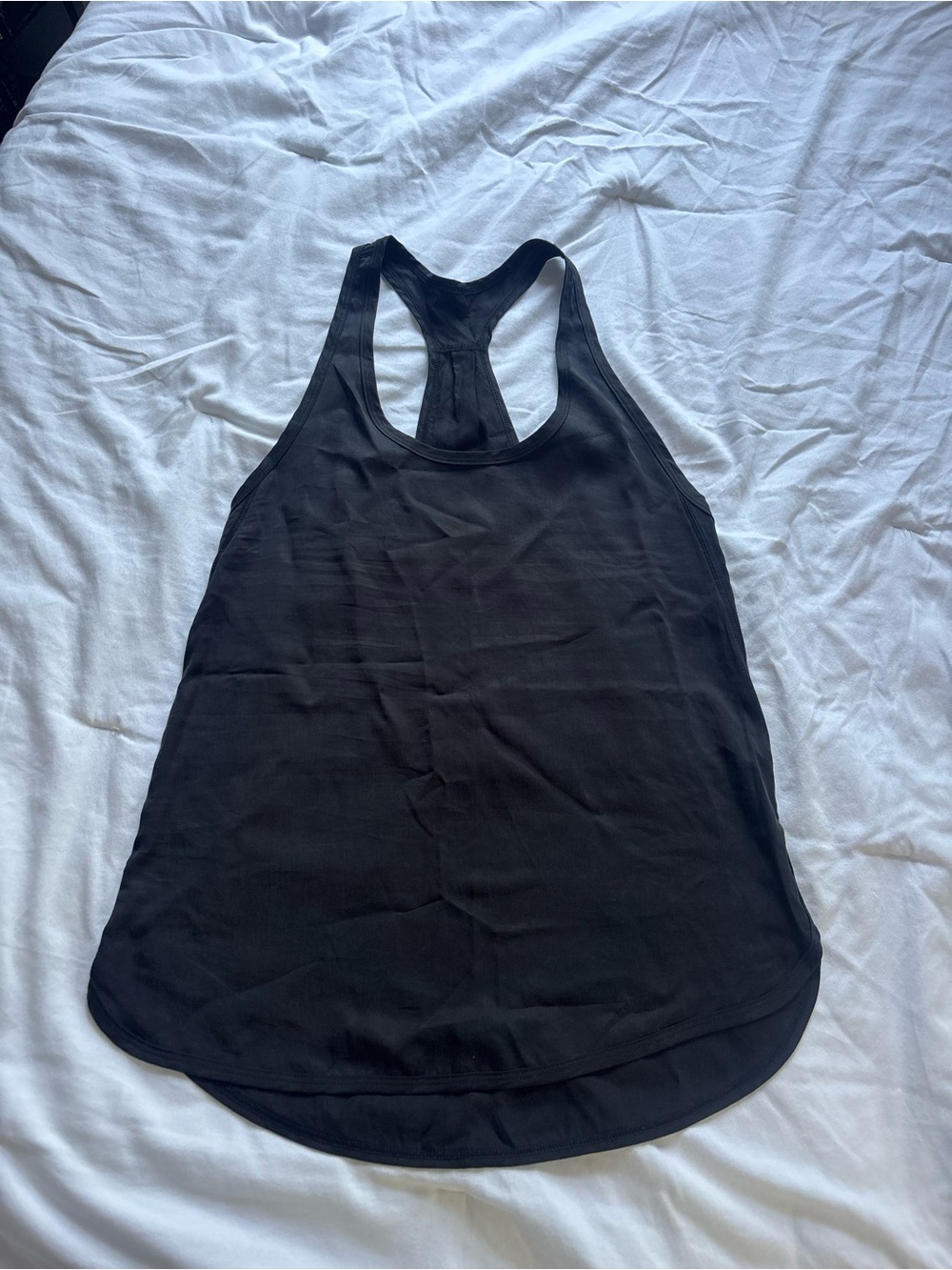 lululemon athletica Black Racerback Training Tank